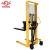 Import 2 ton hand stacker manual hydraulic forklift for sale from China