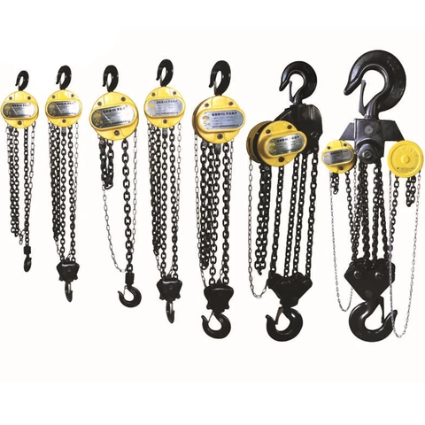 2 Ton Pull Lift Chain Block Lever Manual Hand Chain Hoist With Hooks