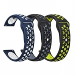 20 22MM silicone Strap For Samsung Galaxy Watch Active 2 40mm 44mm / Galaxy Watch 42mm 46mm wristband For HUAWEI GT 2 watch Band
