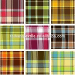 2015 wholesale TC mixed colors check fabric lining fabric herringbone style