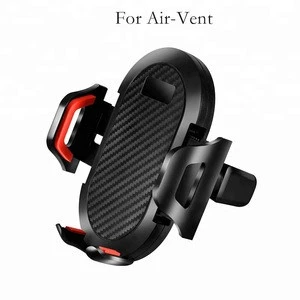 2018 best selling car accessories 360 degree 3-in-1 rotating adjustable air vent mount cell phone clips holders for iphone 8/x