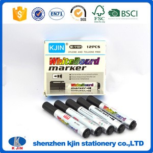 2018 high quality comply with EN71-3 jumbo size whiteboard dry eraser markers pen