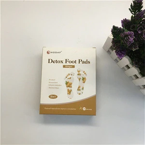 2018 Hot supply 10 pcs Health Care Cleansing Detox Foot Patches