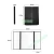 Import 2018 Touch Screen 180 Adjustable Trifold Travel Compact Vanity Mirror LED Makeup Mirror from China