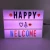 Import 2019 new A4 Size USB Or Rechargeable Battery Power Color Changing Cinema Led Box Cinematic Letter Light Box A4 With Letters from China
