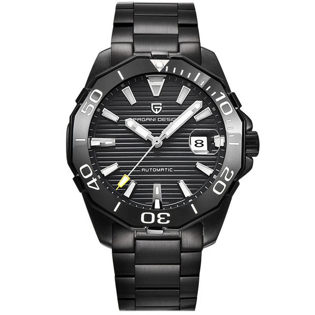 2019 New Brand PAGANI DESIGN 1617 Men&#39;s Military Sport Mechanical Watches Waterproof Stainless Steel Top Brand Luxury Men