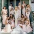 Import 2019 New Design beautiful Knee-Length Girls long Bridesmaid Dress Patterns from China