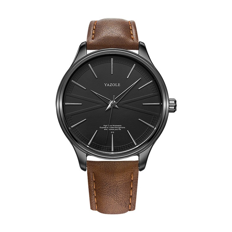 2019 New Design YAZOLE 512 Reloj Wrist watch man Hot sales cheap price bracelet Leather quartz digital watch men OEM