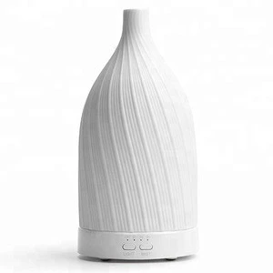 2019 New Electric Essential Oil Aroma Diffuser Ultrasonic Perfume Air Humidifiers Fragrance Lamp For Hotel Bedroom Ceramic