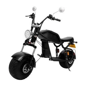 2019 new model electric chopper motorcycle 1000W / 1500W/2000W  60V with full suspension