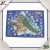 Import 2019 USA map 3D embossed PVC poster from China
