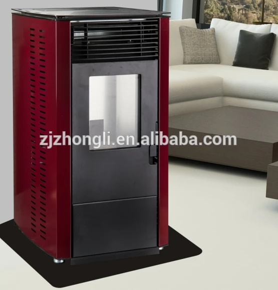 2020 Factory Price Superior Quality Less Fuel Biomass Small Smokeless Wood Burning Modern Pellet Stove