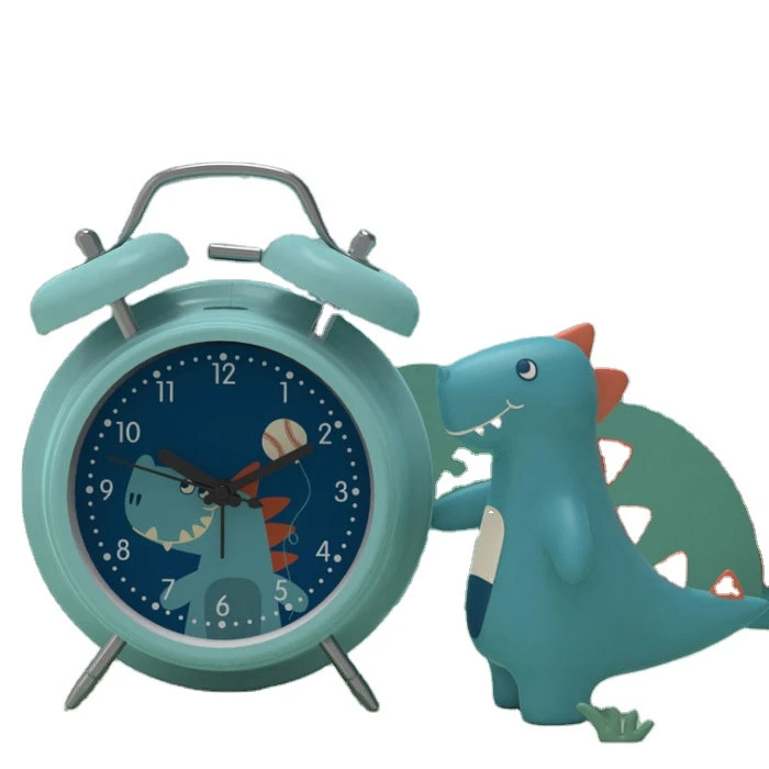 2020 Fancy color cartoon desk table digital belling alarm  clock for kids