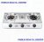 Import 2020 hot sale home appliance 3 burner portable table top stainless steel best gas stove cookers from China