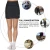 Import 2020 hot selling black Breath and Comfort sports wear tennis dress Sports Skirt Womens Lightweight Tennis Skirt from China