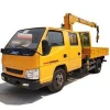 2020 Longwin JMC double cabin 2 ton truck-mounted crane/mini truck crane