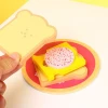 2020 New design wholesale wooden preschool educational playhouse breakfast bread maker toys