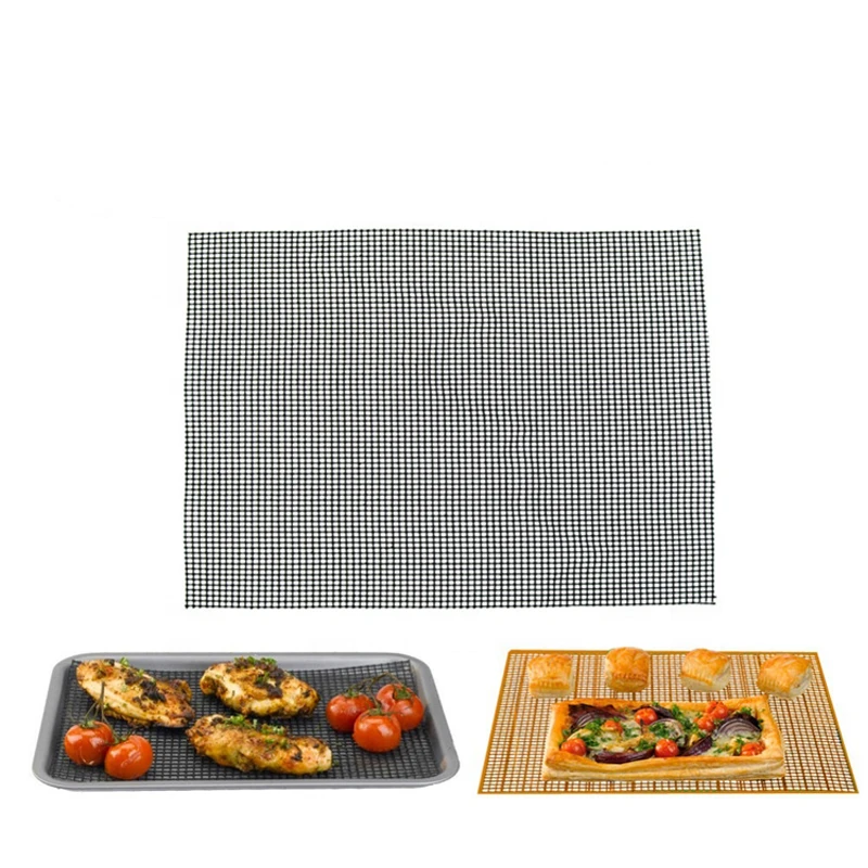 2020 New Product Non-Stick High Temperature Resistance BBQ Grill Mesh Mat Barbecue Grill Net