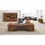 Import 2020 office furniture desk high tech executive l shaped office desk from China