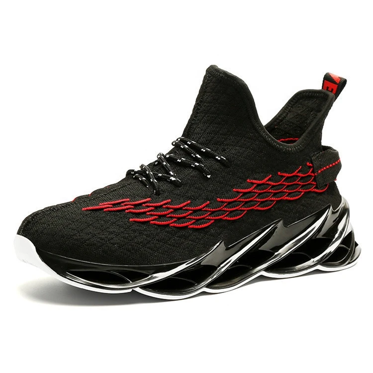 2020 Outdoor Free Running For Men Jogging Walking Sports Shoes High-Quality Lace-Up Athletic Breathable Blade Sneakers