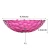 Import 2020 wholesale new product household food serving tray 6.7inch colorful PS fruit plate fruit plate plastic plate fruit from China