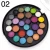 Import Glitter Round High Pigment, Neon Eyeshadow Palette, Colorful Magnetic Chrome Eye Shadow Palettes from China