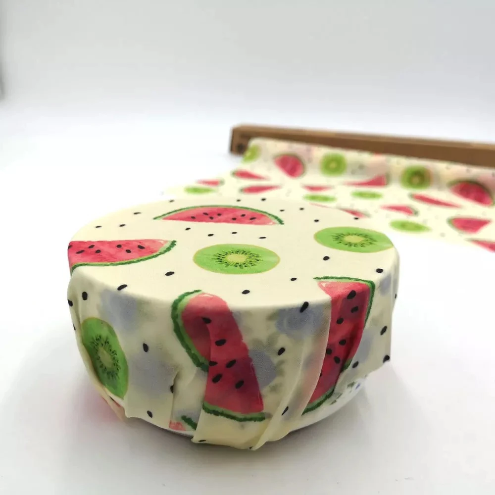 2021 hot selling organic cotton and food grade bees wax eco friendly beeswax wrap food packaging