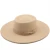 Import 2021 New 9.5 cm Wide Brim Plain Hat Women Wool Fedora Felt Hat with Bowknot from China