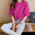 Import 2021 Summer New Cotton Short-sleeved T-shirt Womens Ins Relaxed Design Sense of Fashion Fried Street Dragon Fruit Blouse from China