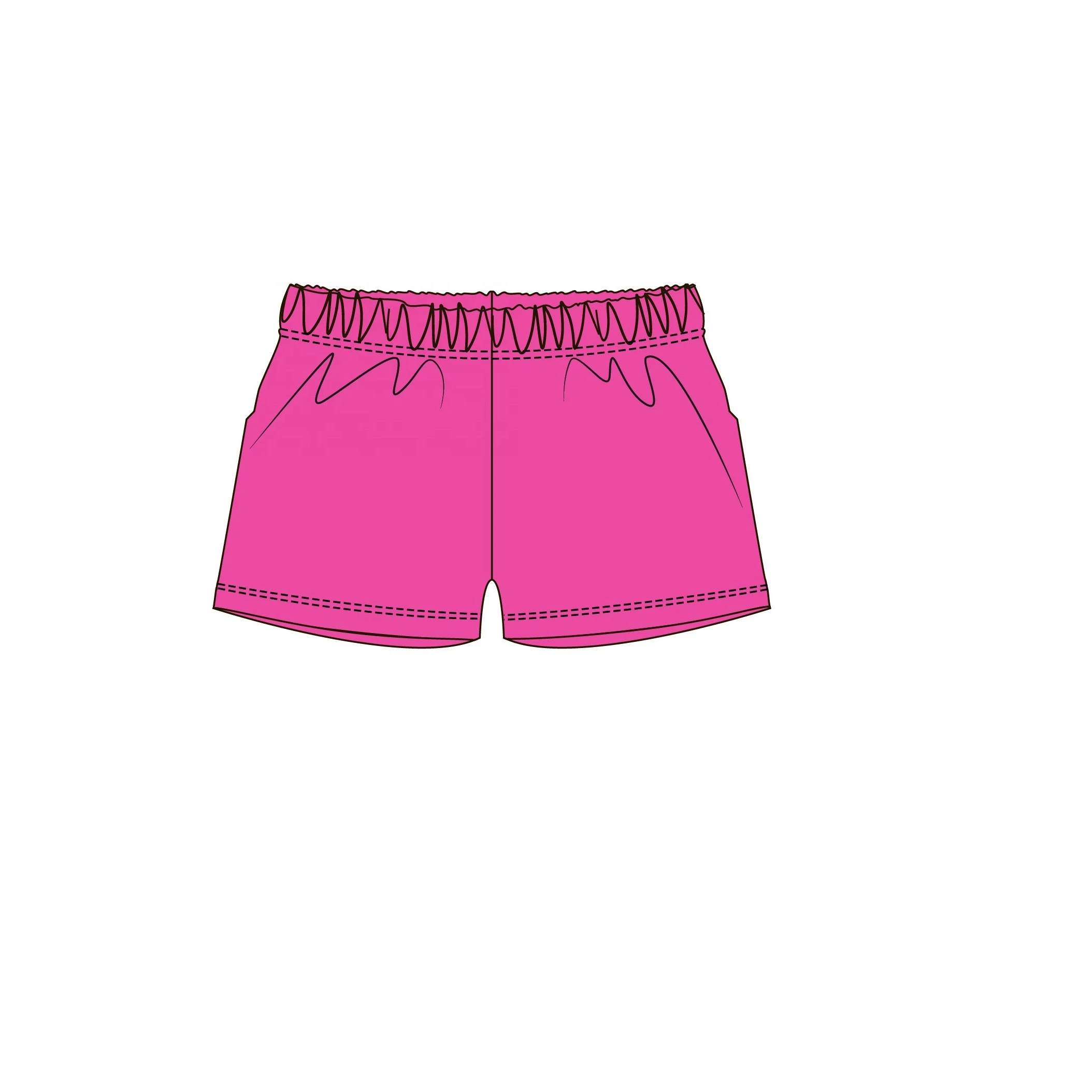 2021SS Kids short pants stripe ruffle baby girl shorts wholesale children short clothing for summer wear