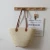 Import 2024 Fashion Large Capacity Straw Tote Bag For Women Handmade Rattan Woven Ladies Beach Straw Bag from China