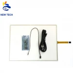 24 inch 4 wire resistive touch screen panel with USB controller