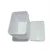 Import 25 litre white paint plastic barrels square bucket handle drums with sealed lids from China