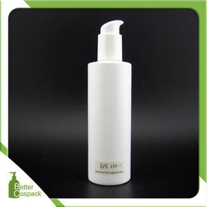 250ml HDPE plastic bottle shampoo bottle fancy 250ml lotion bottle