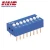2.54mm 6 positions (SPST) gold-pin DIP switch