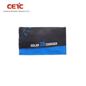28W Foldable Phone Solar Panel Charger