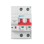 2P remote control wifi circuit breaker for Amanzon Alexa and Google home with overload and short circuit protection