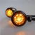 Import 2x Motorcycle Bike Black 16 LED Turn Signal Blinker Light Indicator Amber Universal from China