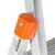 Import 3 Step En 131 Compliant Stainless Steel a Shaped Household Ladder from China