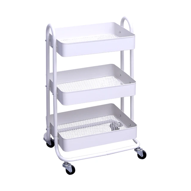3 tier rolling utility storage cart with wheels 3-tier metal rolling utility kitchen cart drawer organizer