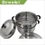 Import 3 Tier Stainless Steel Steamer Cookware Steam Pot from China