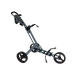 3 Wheels Easy Push and Pull Golf Cart Trolley