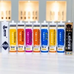 300ml Transparent 100% General Purpose Waterproof Acetoxy Acetic Acid Silicone Sealant
