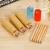 Import 3.5 inch 6pcs colored pencil set with cardboard tube and sharpener cap from China