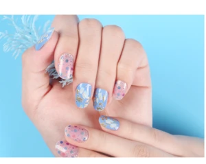 3D Gel nail sticker -Summer Dot Made in Korea OEM available