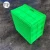 Import 40litre Green color Solid Stacking Plastic Cube hobby box For Seafood Display size 495*495*H300mm from China
