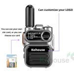 4G LTE IP network POC radio over 5000KM long range global GSM walkie-talkie Real PTT SIM card World Internet walkie-talkie