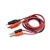 Import 4MM Dual Alligator Clip to Banana Connector Oscilloscope Test Probe Cable 1M 3FT Red Black from China