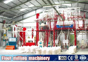 50 / 60 / 80 / 100 / 120 / 150 / 200 / 500 tons Automatic Wheat Flour mill machine with Factory Price