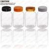 50cc 100cc 120cc 150cc 175cc 200cc 250cc 300cc PET plastic capsule bottle child proof cap for medicine and health care product